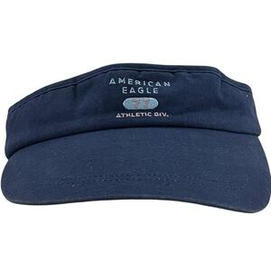 American Eagle Athletic Division Adjustable Blue Visor